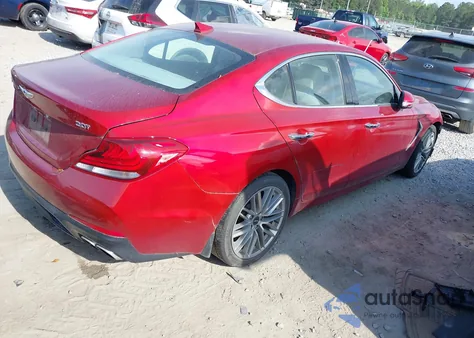 2020 Genesis G70 2.0T Rwd из США, поврежденный, VIN KMTG64LA8LU062365